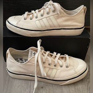 Adidas Nizza RF 74 in Ecru Tint - Men’s 9.5 / Women’s 10.5